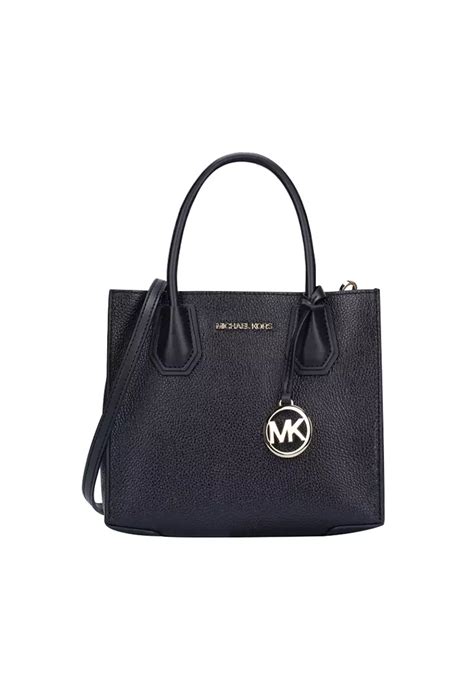 michael kors medium cow leather women's one shoulder messenger handbag|Michael Kors leather tote.